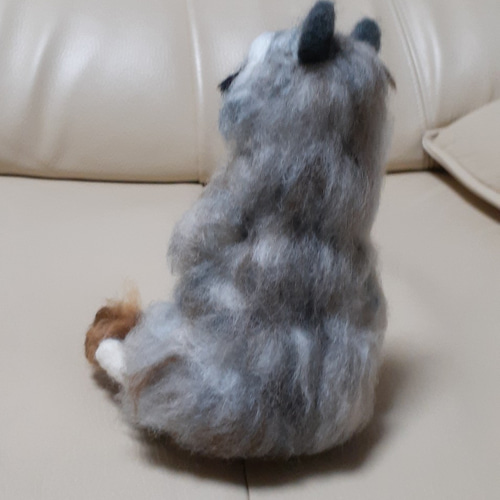羊毛フェルト アライグマ 羊毛フェルト Kingこうた 通販 15352340