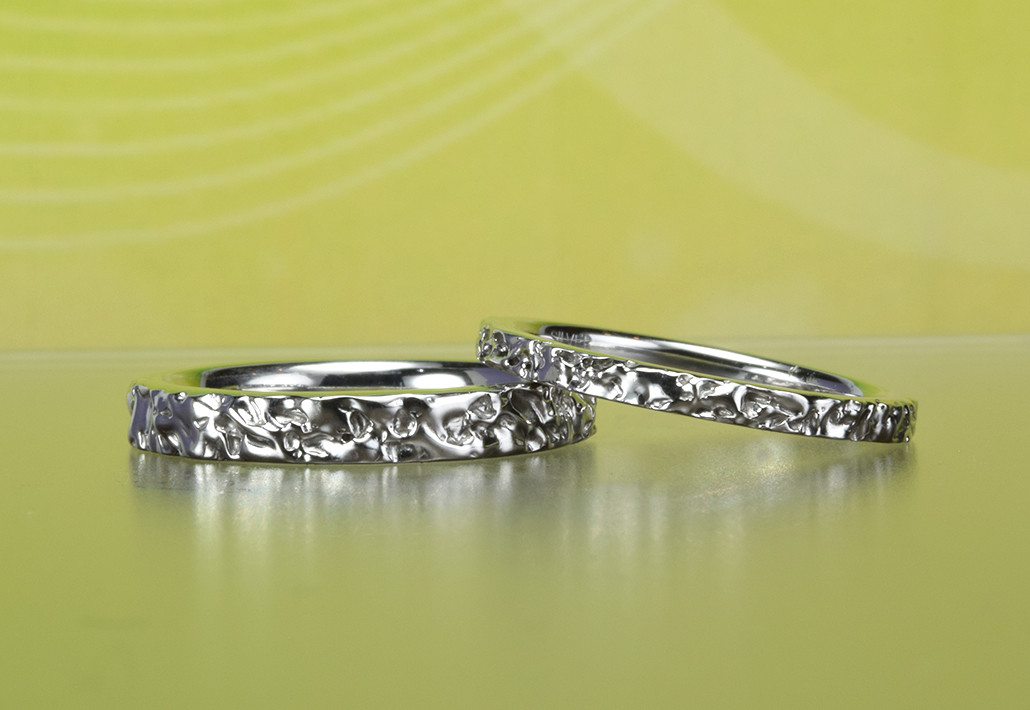 結婚指輪＜アース Earth＞ 人気のタッチシリーズ　3ｍｍ＆2mm【MG-056】