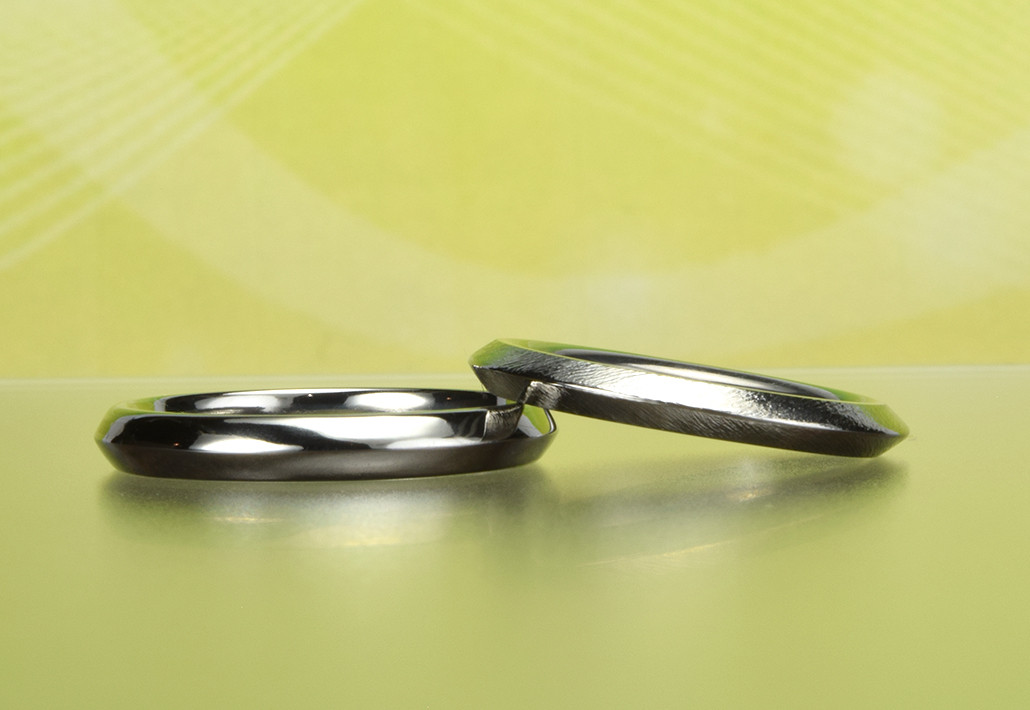 オリジナル結婚指輪（マリッジリング）シンプルなラスター翼 TSUBASA　MG-063