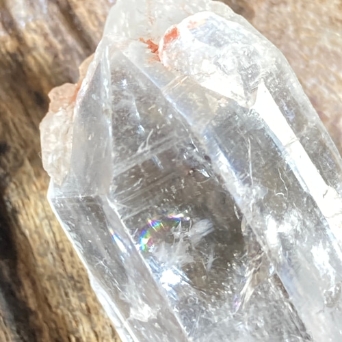 タントリックツイン✨レインボー ヒマラヤ ピンク水晶 原石 ポイント