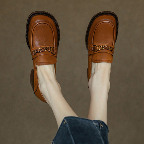 厚底靴 スリッポン ローファー靴 婦人靴 シューズ 靴 レディース