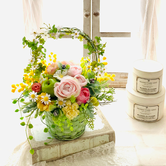 ミモザのインテリアフラワー（大） 造花 アートフラワー