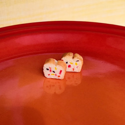 【選べる・金具/無し可】こだわりの小さなフルーツ パウンドケーキ （ チャーム ストラップ キーホルダー ）ミニチュア 7枚目の画像