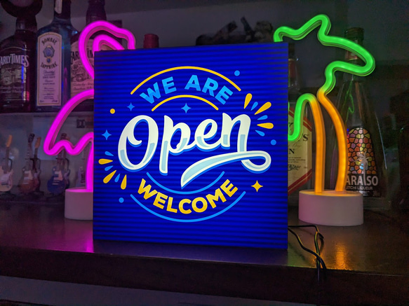 おすすめネット オープン OPEN 開店 いらっしゃいませ ポップアート 営業中 その他