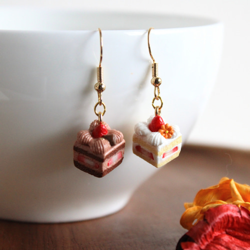 選べる・金具/無し可】こだわりのショートケーキ・チョコケーキ