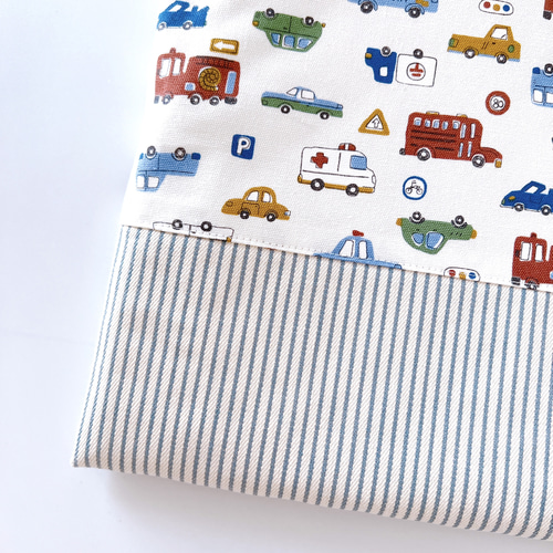 3点セット】《 北欧Cars 》レッスンバッグ 上履き入れ 体操服袋