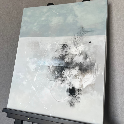 現代アート 65×53㎝ 大きめ モダン 絵画 原画 抽象画 アートパネル