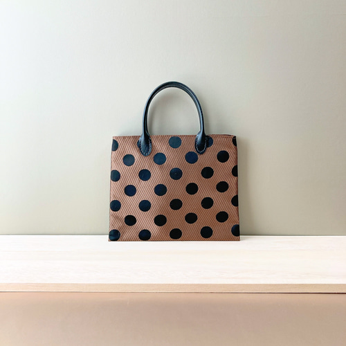 花柄ブラウン和装用バッグ 花柄の和装バッグ 着物 入学式 成人式