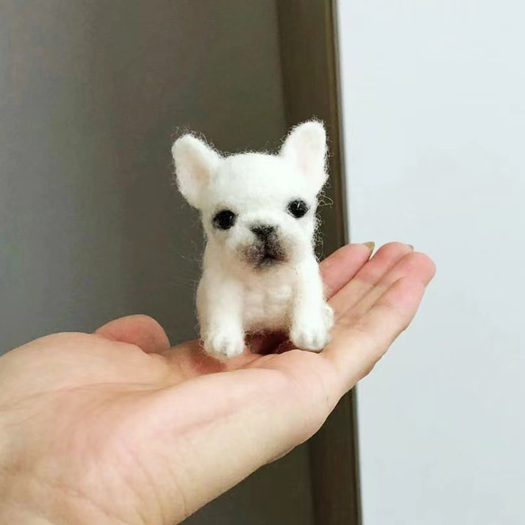 【オーダーメイドペット】羊毛フェルト、うちの子　犬ぬいぐるみ、フェルト犬、羊毛犬、肖像画、犬猫人形 プレゼントやギフトに 100% 模様