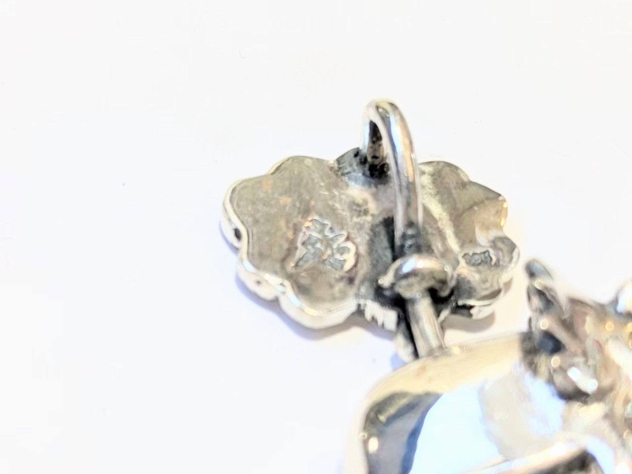 書家の書いた絵で作ったシルバーアクセサリー(とりけらとぷす) ペンダントヘッド