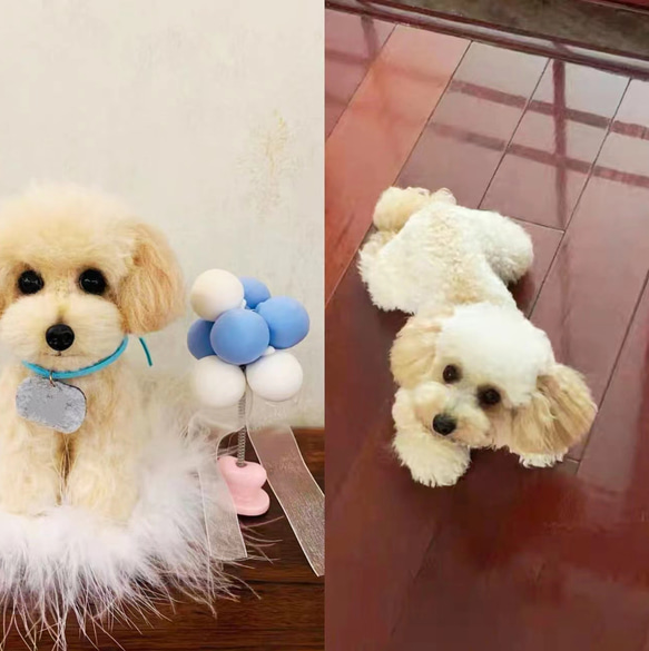 【オーダーメイドペット】羊毛フェルト、うちの子　犬ぬいぐるみ、フェルト犬、羊毛犬、肖像画、犬猫人形 プレゼントやギフトに        Ω 人気・おすすめ｜使いやすい・旅行におすすめ 品質保証 全国発送 在庫限り