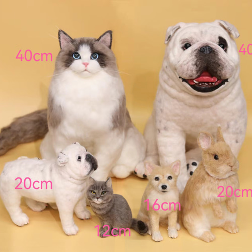 オーダーメイドペット】羊毛フェルト、うちの子 猫ぬいぐるみ