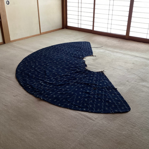 藍の三度笠合羽 その他ファッション ひだまり 通販 15354183｜Creema