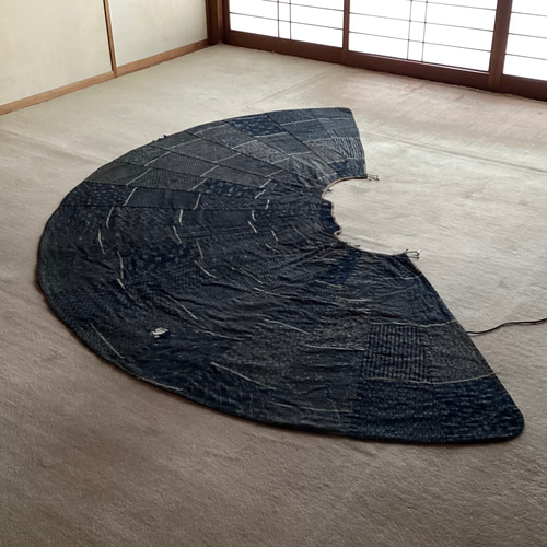 藍の三度笠合羽 その他ファッション ひだまり 通販 15354183｜Creema