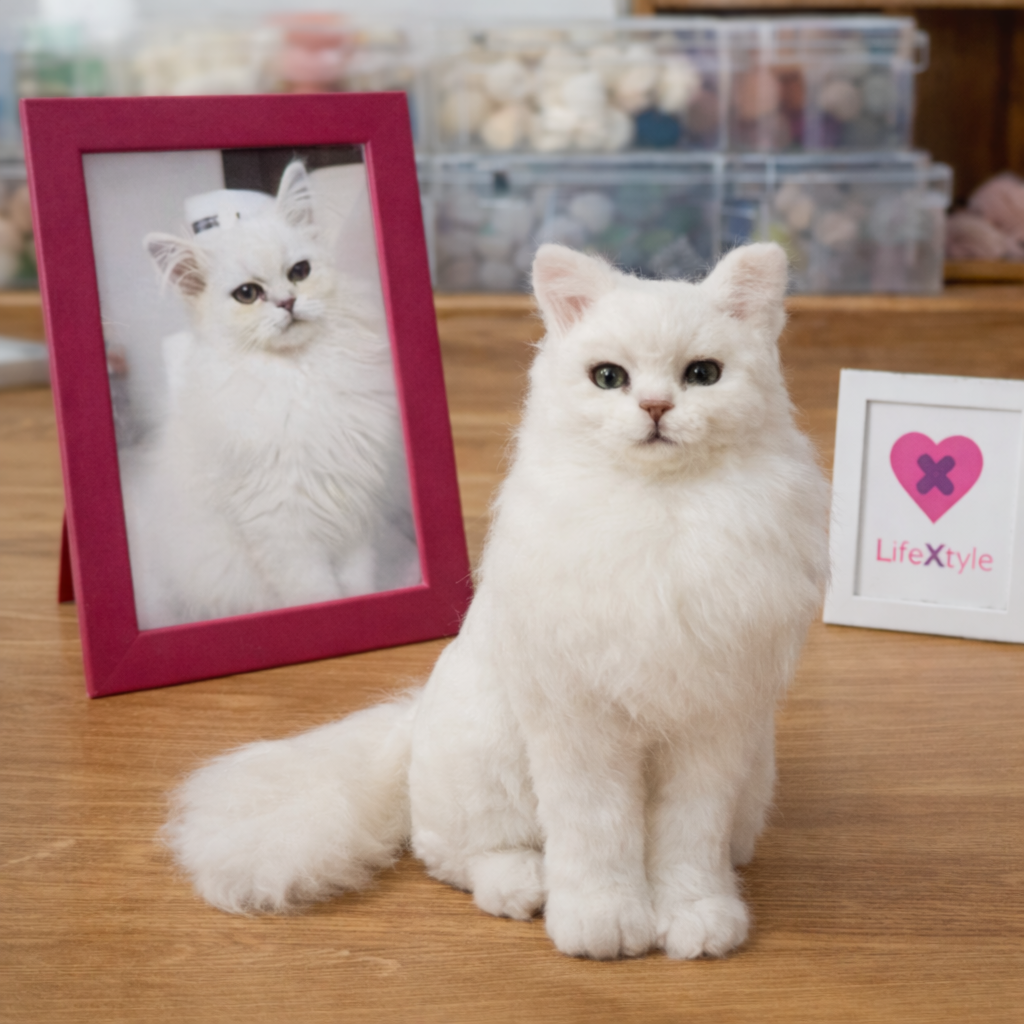 羊毛フェルト そっくり ペット オーダーメイド｜写真から作る ペットリアル ぬいぐるみ｜愛猫 ロス メモリアル レプリカ