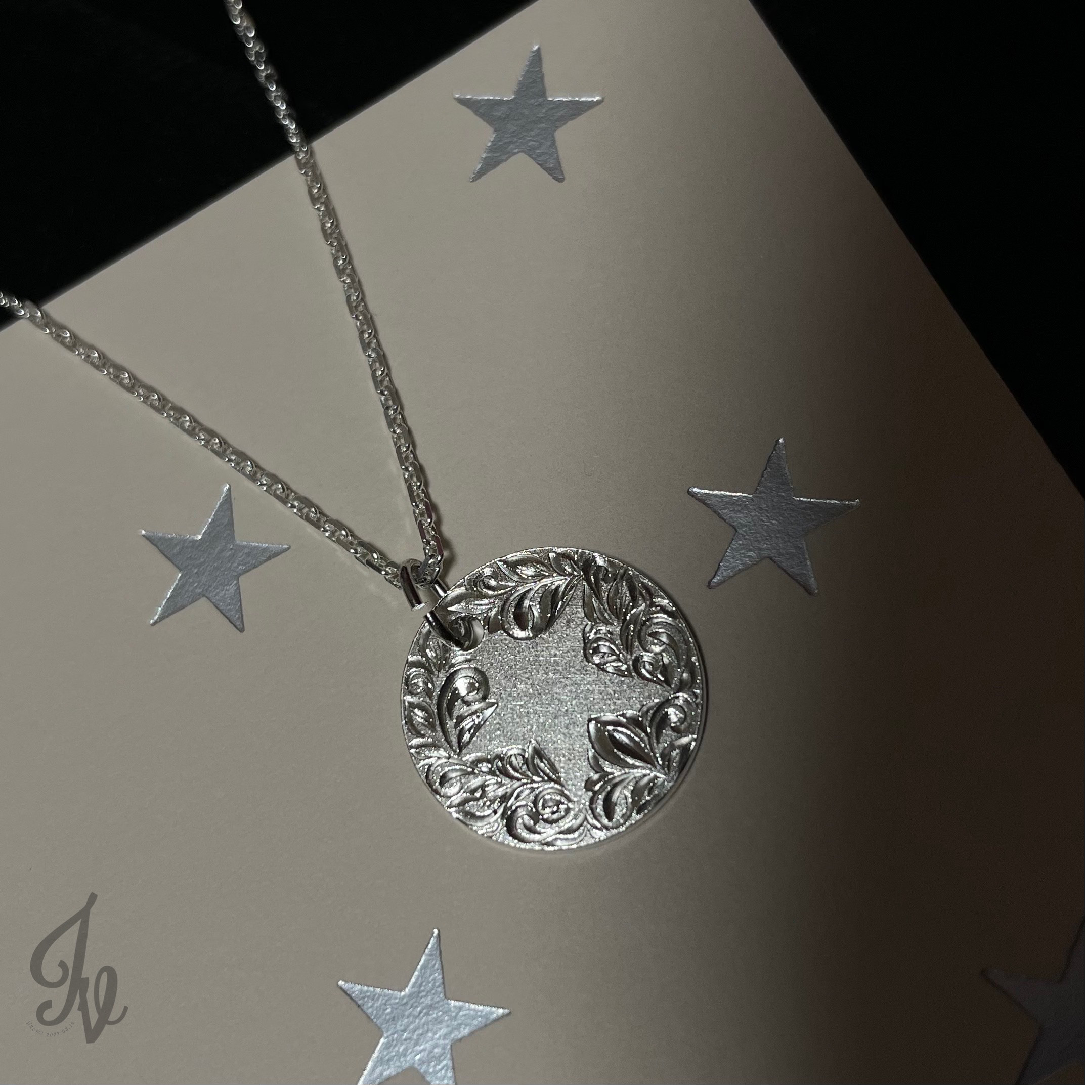 ハワイアンジュエリー　ネックレス　SILVER925