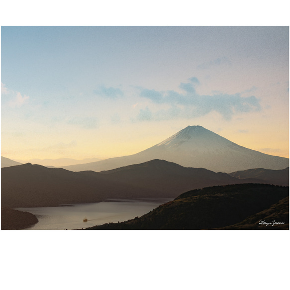 富士山01　A4他アートポスター 8枚目の画像