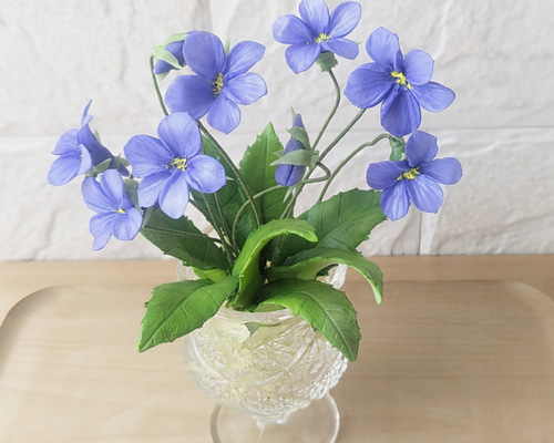 クレイフラワー♡フラワーリース♡花の妖精さん♡ハンドメイド 547aafebaf9c1f2df798dbb145d74c