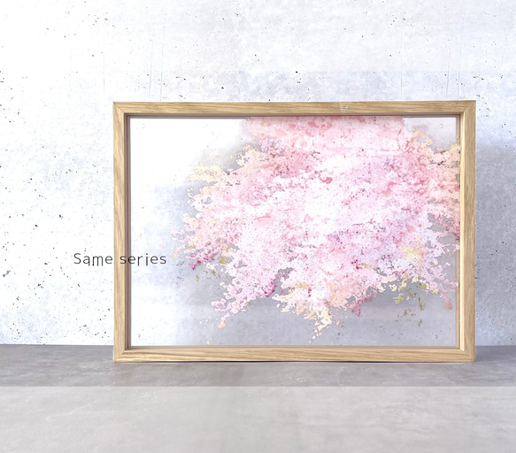 -桜- 花と草木の iPhone 手帳型スマホケース （内側デザイン入り） 9枚目の画像