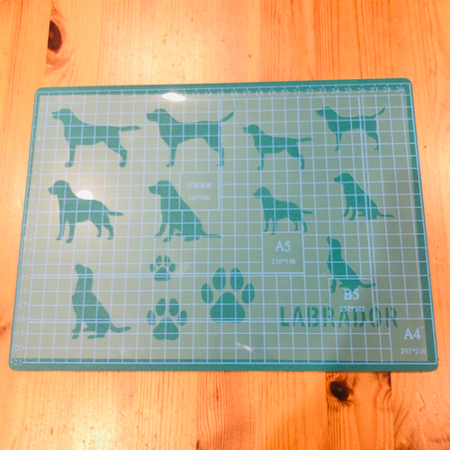 No.208 送料込ステンシルシートラブラドールレトリバー ドッグ 犬 イヌ