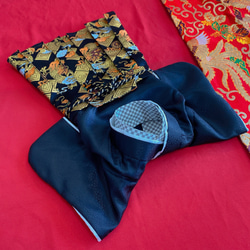 わんこ用 犬用 裏地付き袴金蘭袴