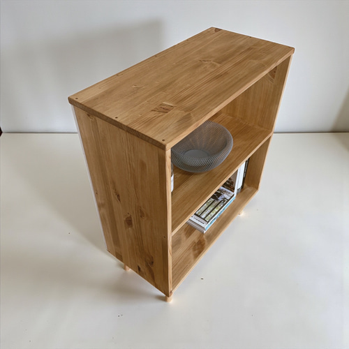 na284.オープンシェルフ ナチュラル 韓国 北欧 脚付き 家具 オーダー