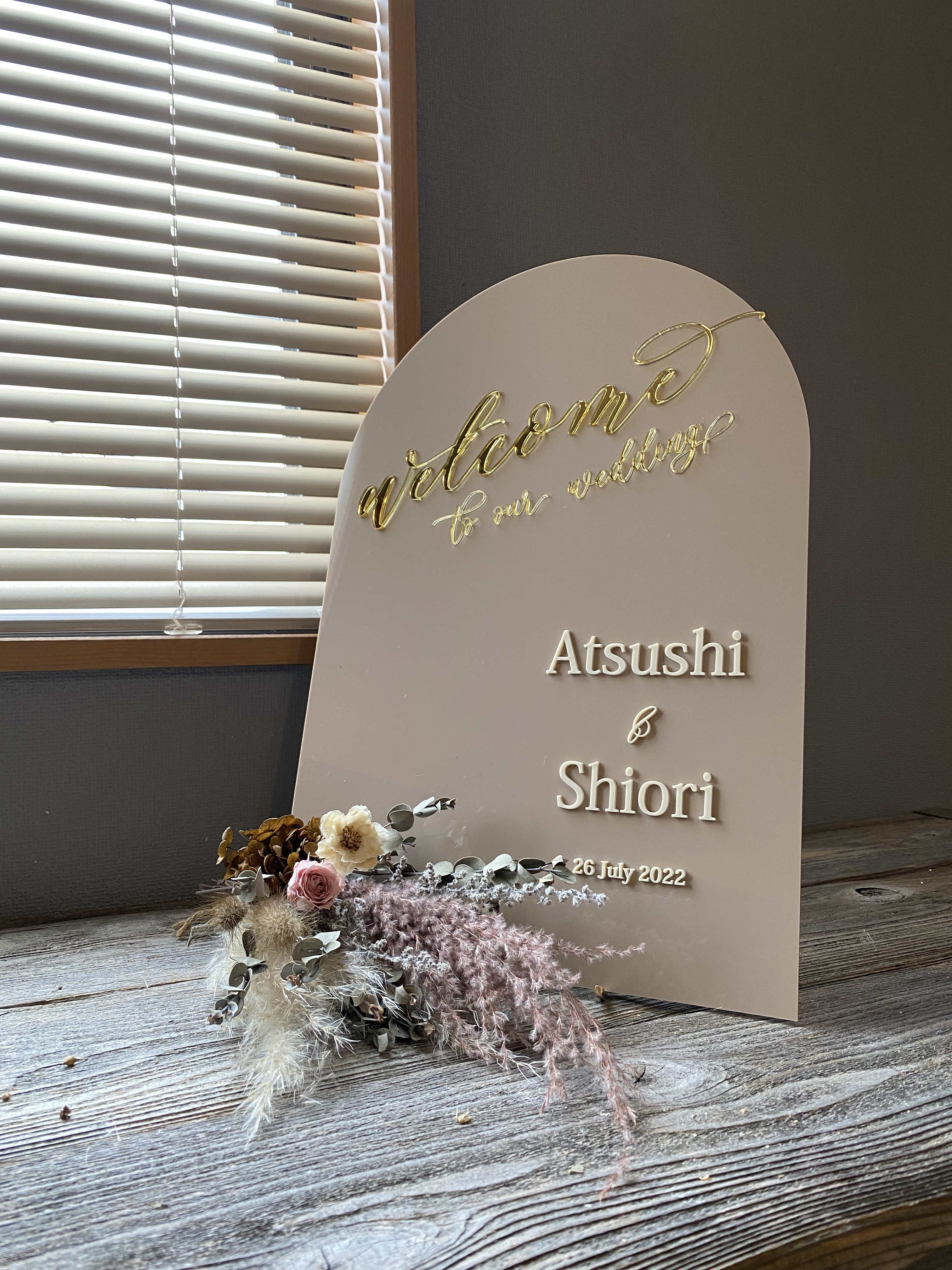 wedding welcome board ウェルカムボード emu 通販 15356447｜Creema