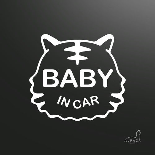 Baby in car「トラB」【おまけステッカー付】ベビーインカー 