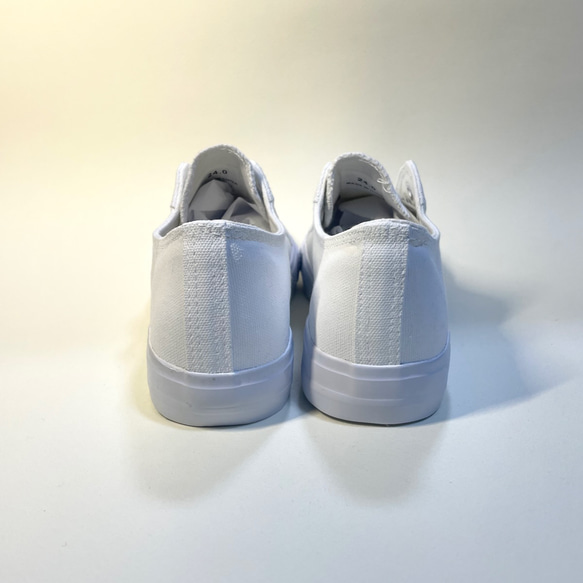 「Creema限定/特價商品/4,980日圓→3,980日圓」2色簡易懶人鞋（W白）22.5/23.0 第7張的照片
