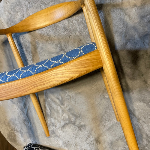 ⭐︎マリー⭐︎さん専用 ミナペルホネン ウェグナー ハンドメイド チェア CH33 ⭐︎マリー⭐︎さん専用 ミナペルホネン ウェグナー