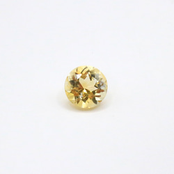 天然石 ルース 裸石 素材 シトリン 2.3ct 約9mm collection-gems21 1枚目の画像