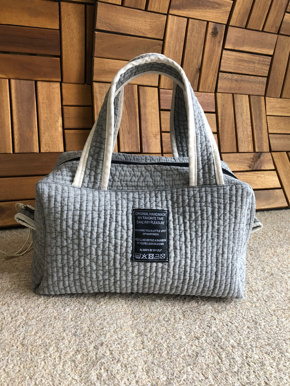 rii　ボストンバッグ　ヌビバッグ　ハンドメイド ヌビボストンバッグ ボストンバッグ 6shop 通販 15357084｜Creema