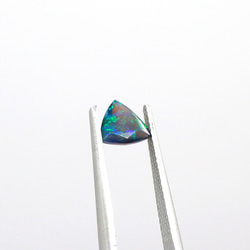 天然石 ルース 裸石 素材 エチオピアンオパール（染色） 0.47ct 約5mm collection-gems25 3枚目の画像