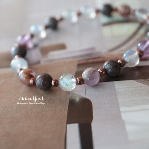 no.489「幸運引き寄せ、運気を上げる」スーパーセブン、ラブラドライト