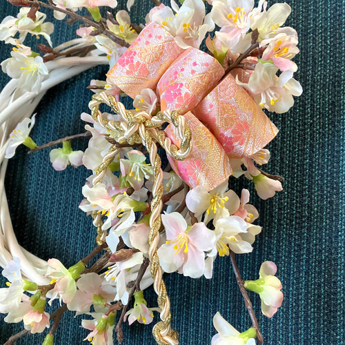 春色新作2024 桜のリース 22×32 リース akarinoheya 通販 15357789