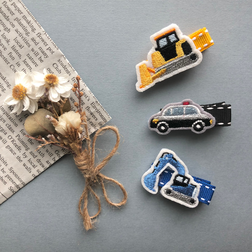 ヘアゴム ベビーヘアクリップ 車 ヘアアクセサリーの人気通販 | minne