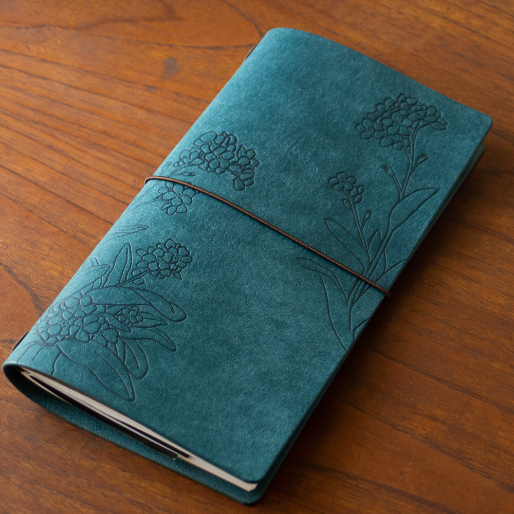 【春季限定】トラベラーズノートレギュラーサイズ　オルテンシア-勿忘草-