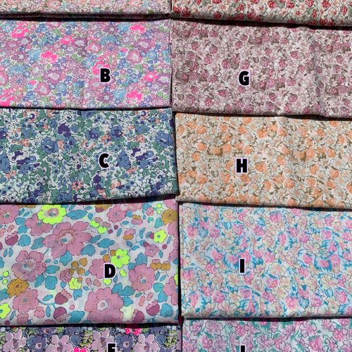 うめ様☆リバティ アデラジャ×ワッペン 保育園バッグ オーダー確認ページ LIBERTY＊リバティ【レッスンバッグ】☆オリジナルカスタマイズ