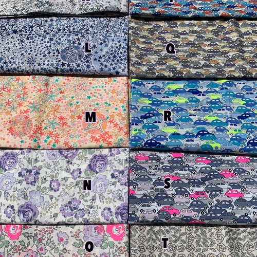 ◎リバティ生地使用◎オーダーワッペン ワッペン・アップリケ mimi