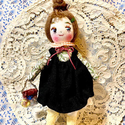 ハンドメイドドール お団子ヘアの女の子A その他人形 のんびり猫 通販