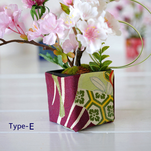 桜のミニアレンジメント アートフラワー HANANEKO 通販 15358434