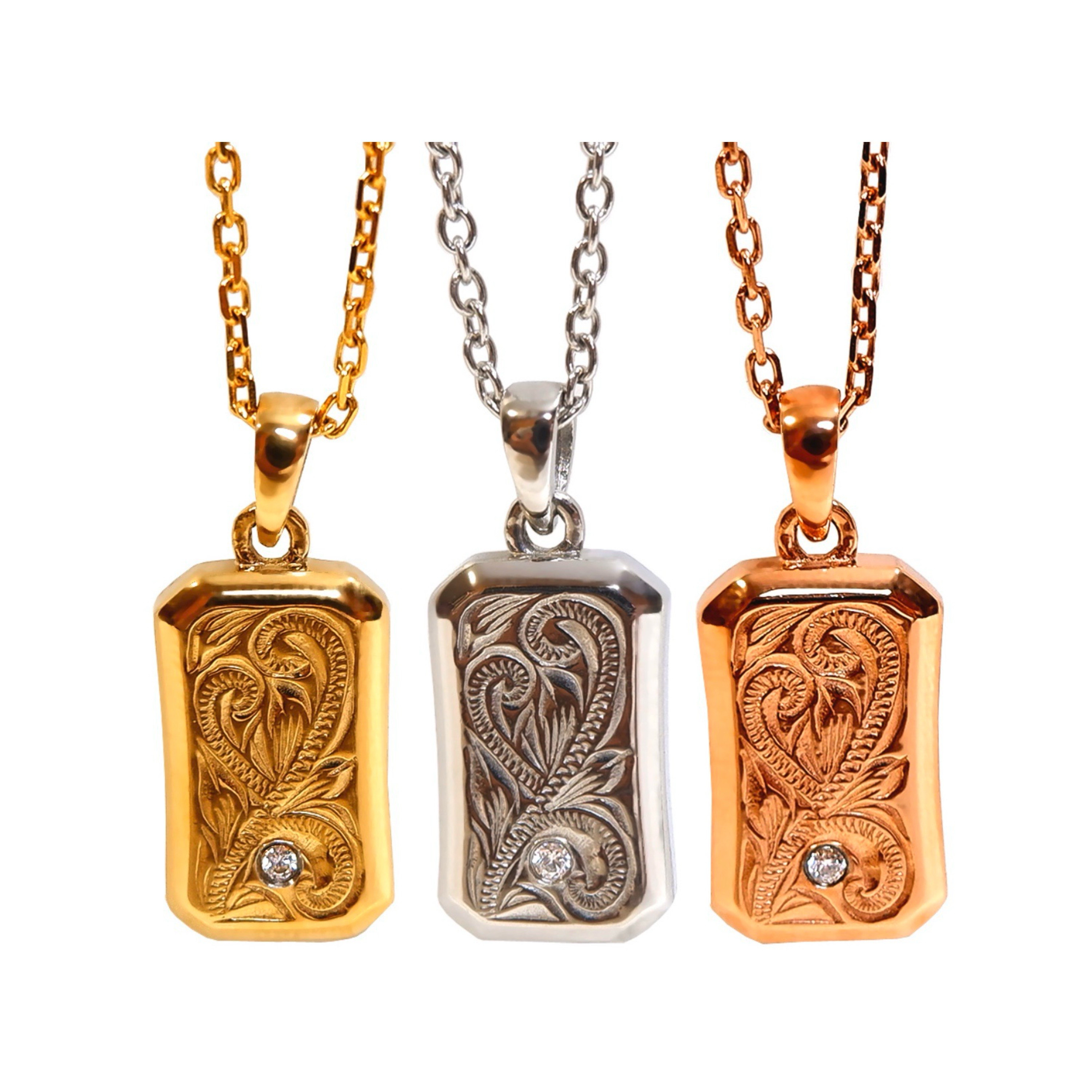 【SALE】ハワイアンジュエリー プレートネックレス ペア 重ね付け ドッグタグ 重ね付け ペア 【SALE】ハワイアンジュエリー ドッグタグ プレートネックレス