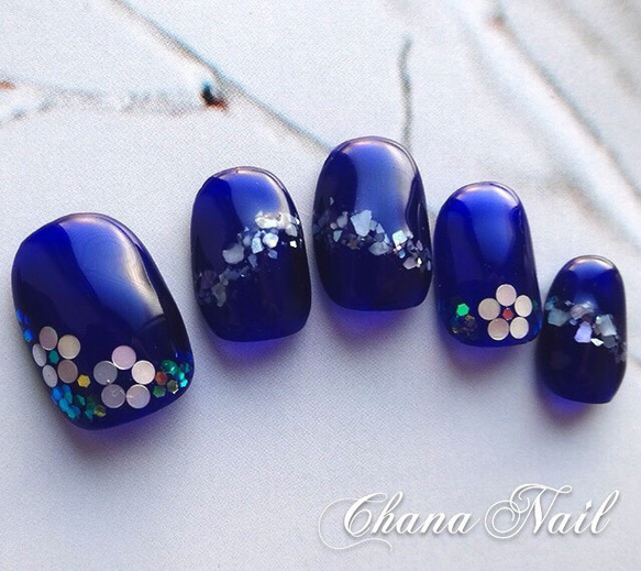 【kaede】フルオーダーネイルチップ 7266円 ✴︎ネイルチップフルオーダー✴︎ ありがとうございます