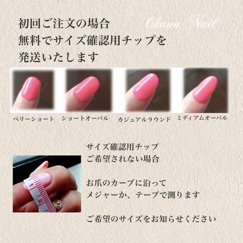 送料無料》再販40♡ガラスのようなネイル サイズオーダーネイルチップ