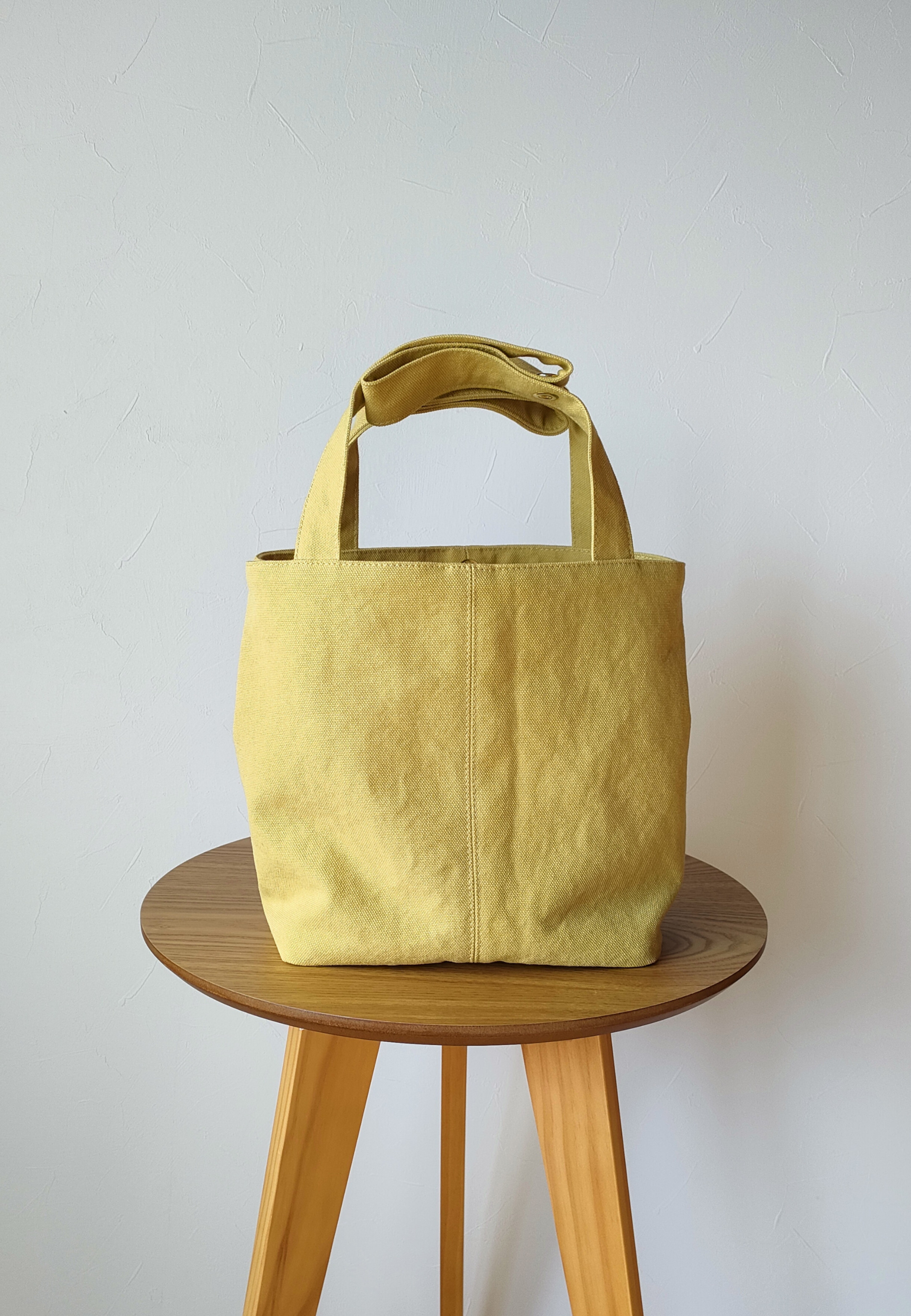 ドット○タックトートバッグ　usukiiro