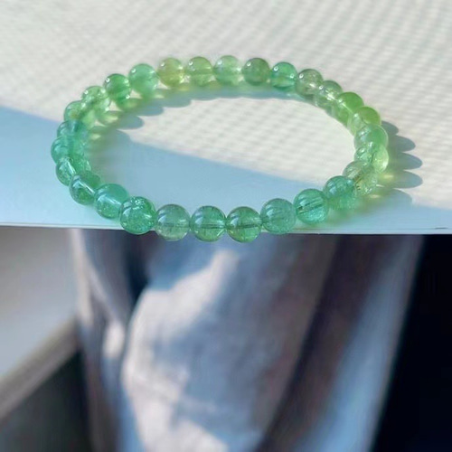 天然無処理 グリーントルマリン ブレスレット ブレスレット 