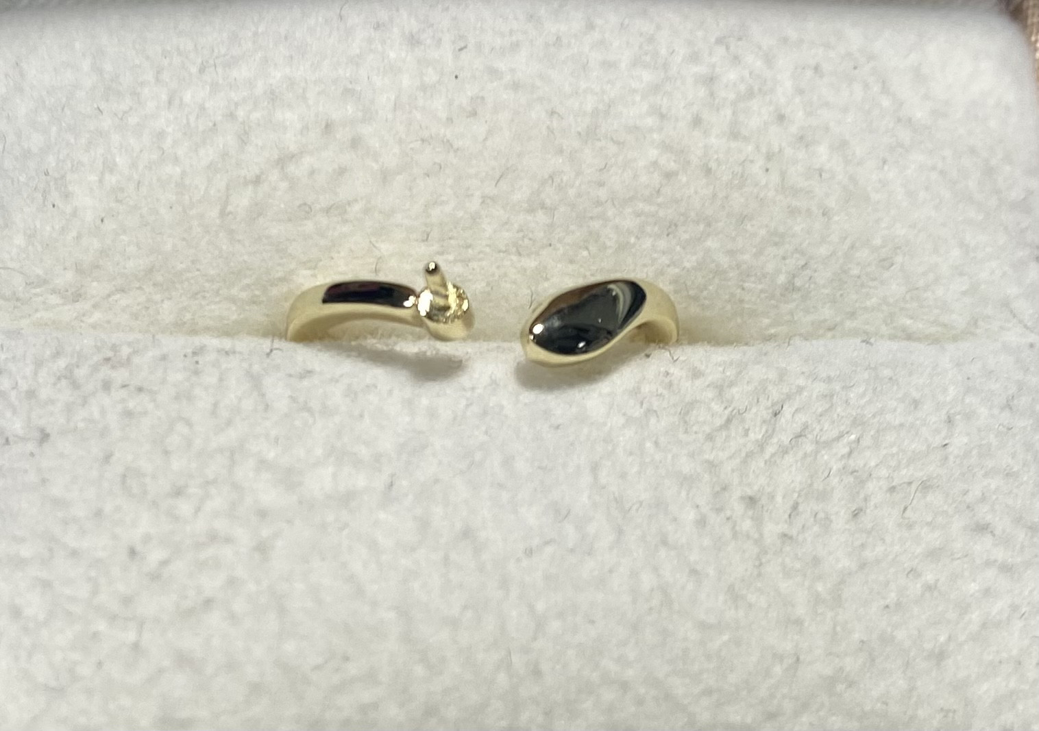 ループ　パール　ゴールド