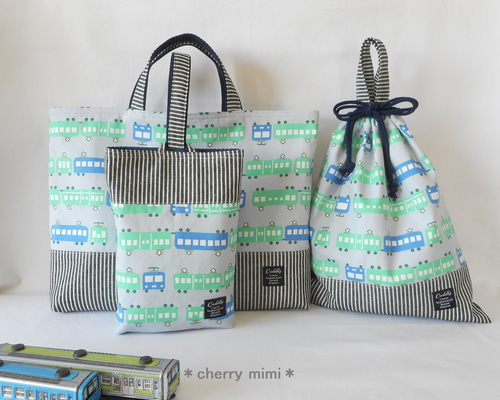 ☆ミ　ハンドメイド　3点セット オンライン ショップハンドメイド・手芸 - 入園入学3点セット