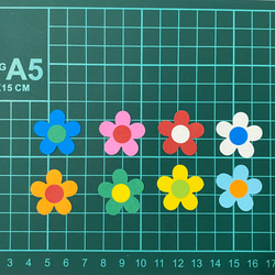 【100枚】クラフトパンチ　花　フラワー　春　壁面飾り　アルバム 3枚目の画像
