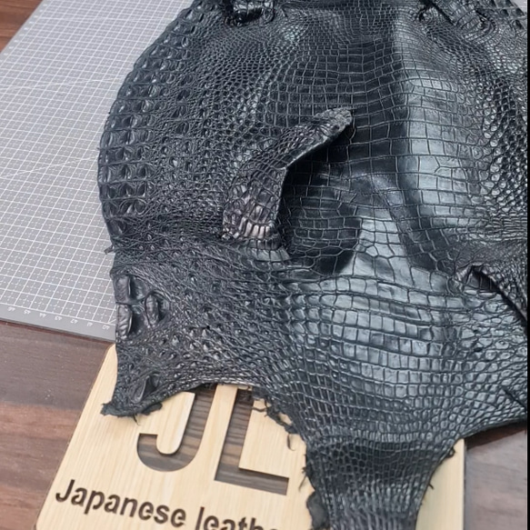 ✪ JLC 100％ハンドメイド✪   高級革Crocodile 時計ベルト レザーアップルウォッチバンド 工具付き 10枚目の画像